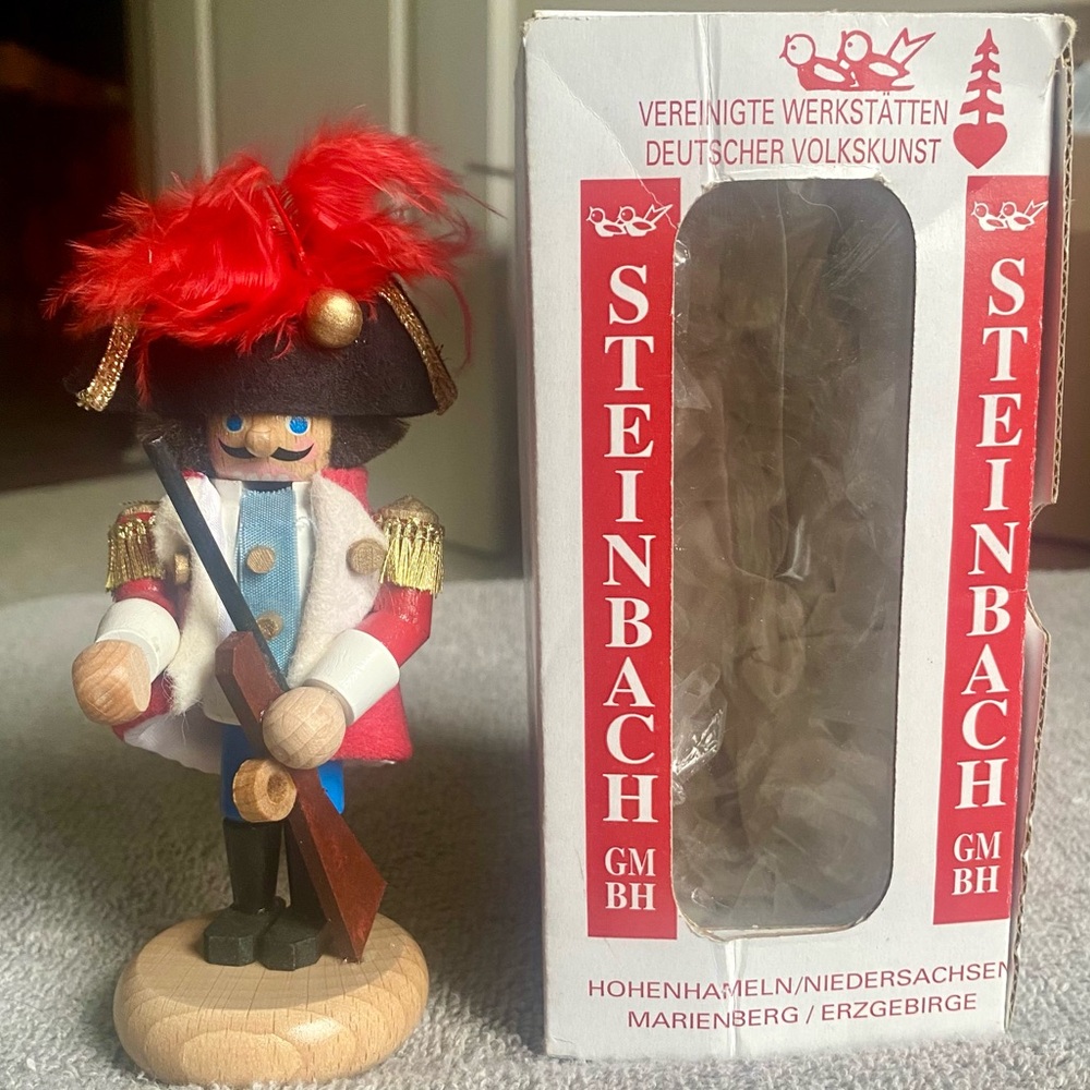 Vintage Mini Steinbach Toy Soldier Nutcracker
